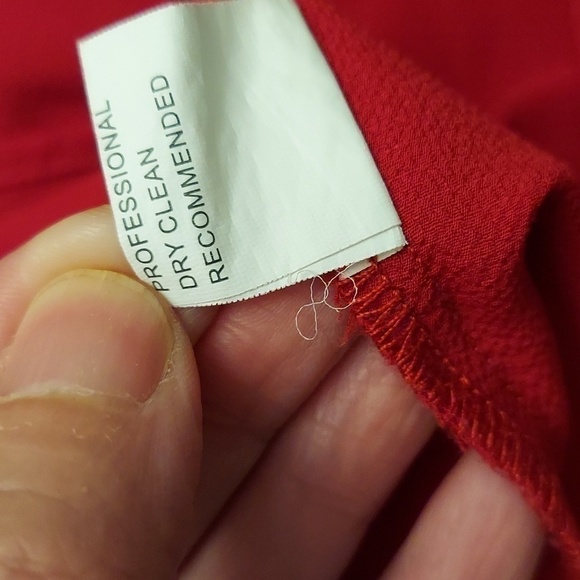 ACESHIN Red Butterfly Sleeve Tie Back Top - Picture 9 of 9